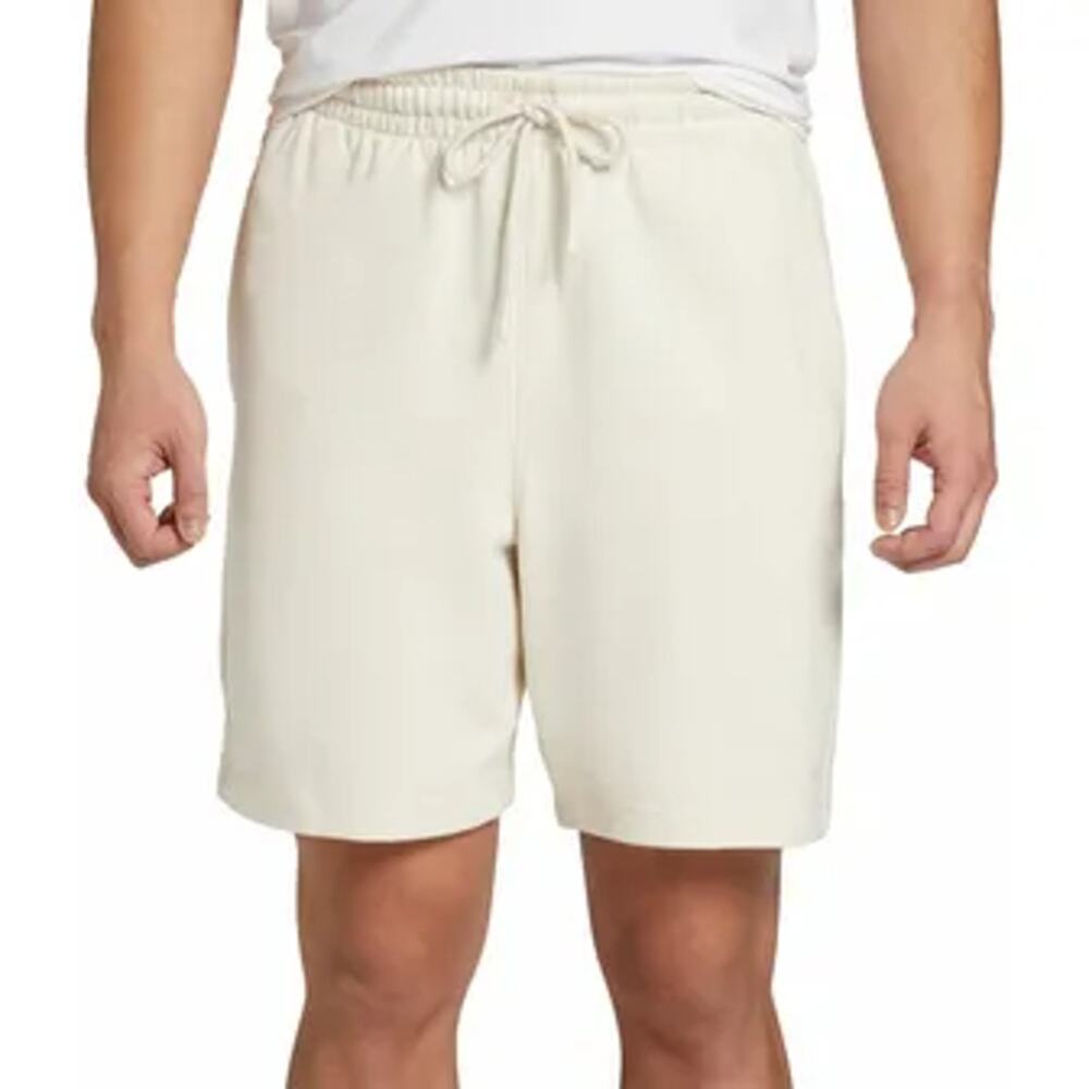 NWT DSG Light Sand Beige French Terry Drawstring Sweat Shorts Men's Size 3XL